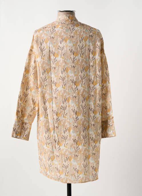 Tunică mâneci lungi bej LE BOUDOIR D'EDOUARD femeie