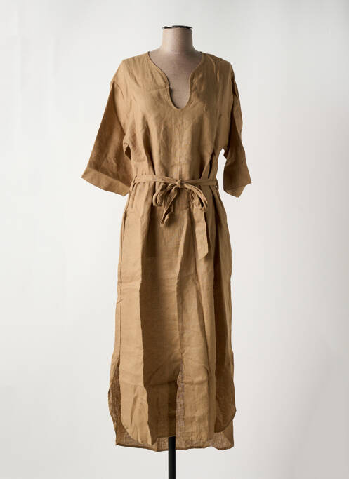 Rochie lungă maro LE BOUDOIR D'EDOUARD femeie