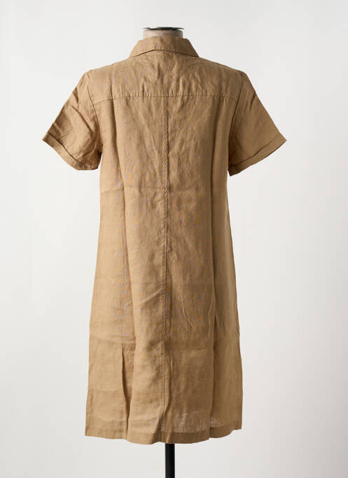 Rochie midi maro LE BOUDOIR D'EDOUARD femeie