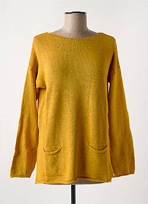 Pulover galben LE BOUDOIR D'EDOUARD femeie
