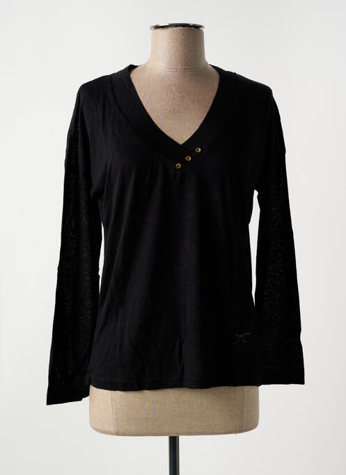 Tricou negru LE BOUDOIR D'EDOUARD femeie