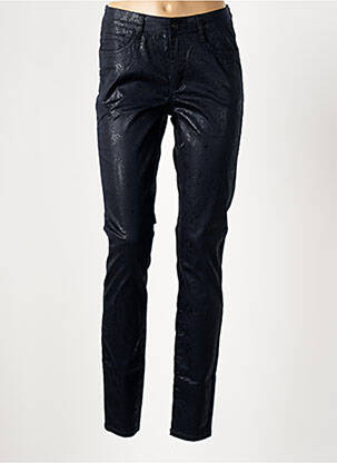 Pantalon slim albastru GEISHA femeie