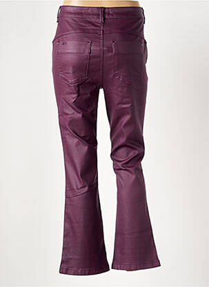 Pantalon evazat elasticitate talie înaltă violet STREET ONE femeie