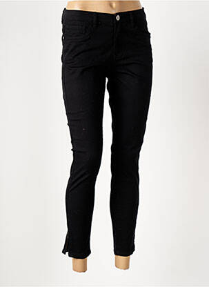 Pantalon 7/8 negru GEISHA femeie