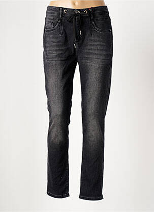 Blugi cu croială slim negru STREET ONE femeie