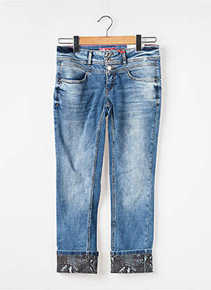 Blugi cu croială slim albastru STREET ONE femeie