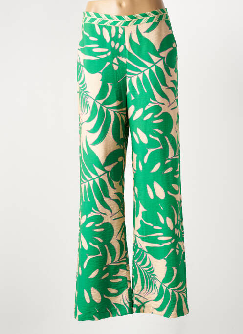 Pantalon drept verde GEISHA femeie