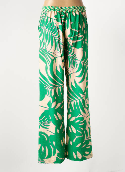 Pantalon drept verde GEISHA femeie