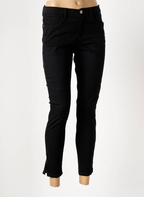 Pantalon 7/8 negru GEISHA femeie