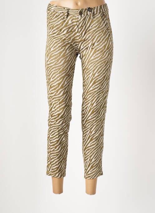 Pantalon chino verde FREEMAN T.PORTER femeie