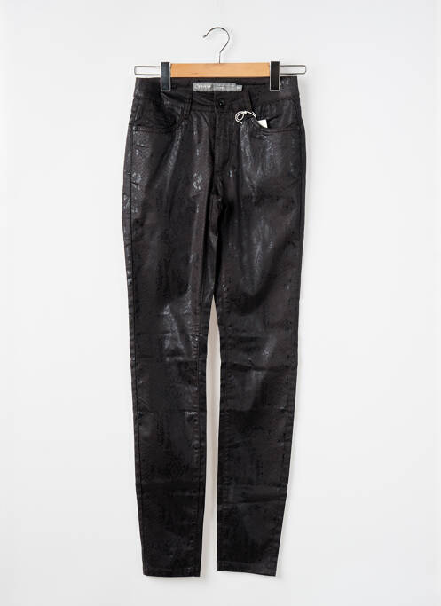 Pantalon slim negru GEISHA femeie