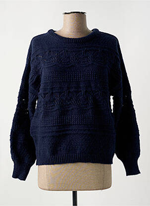 Pulover albastru ICHI femeie