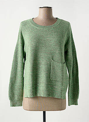 Pulover croială dreaptă mâneci lungi verde WHITE STUFF femeie