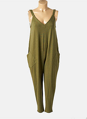 Salopetă-pantalon bretele subțiri bretele subțiri verde WHITE STUFF femeie