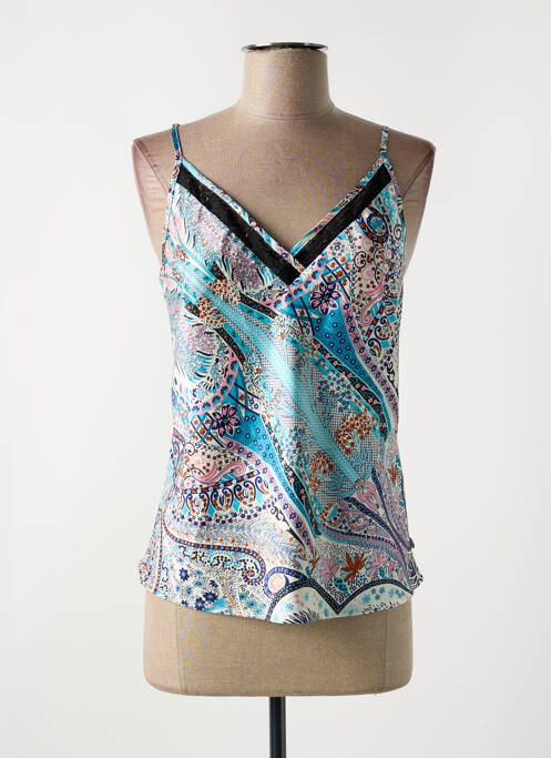 Top albastru FREEMAN T.PORTER femeie