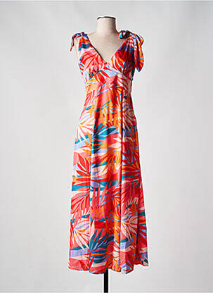 Rochie lungă portocaliu MOLLY BRACKEN femeie