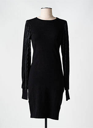 Rochie pulover elasticitate mâneci lungi negru MOLLY BRACKEN femeie