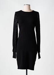 Rochie pulover elasticitate mâneci lungi negru MOLLY BRACKEN femeie