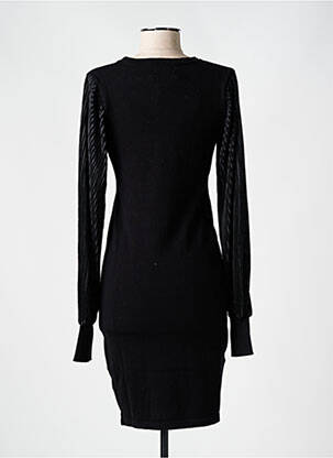 Rochie pulover elasticitate mâneci lungi negru MOLLY BRACKEN femeie