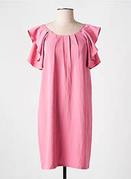Rochie scurtă mâneci scurte mâneci scurte roz MOLLY BRACKEN femeie