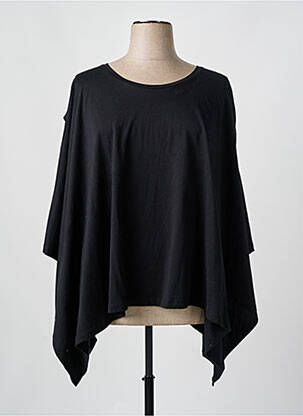 Tunică mâneci scurte negru BSB femeie