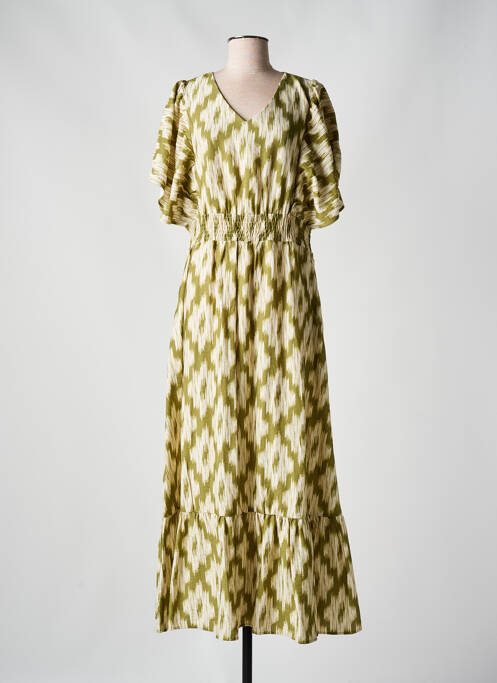 Rochie lungă verde GEISHA femeie