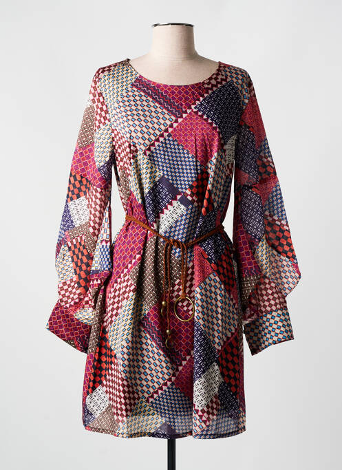 Rochie scurtă roz MOLLY BRACKEN femeie