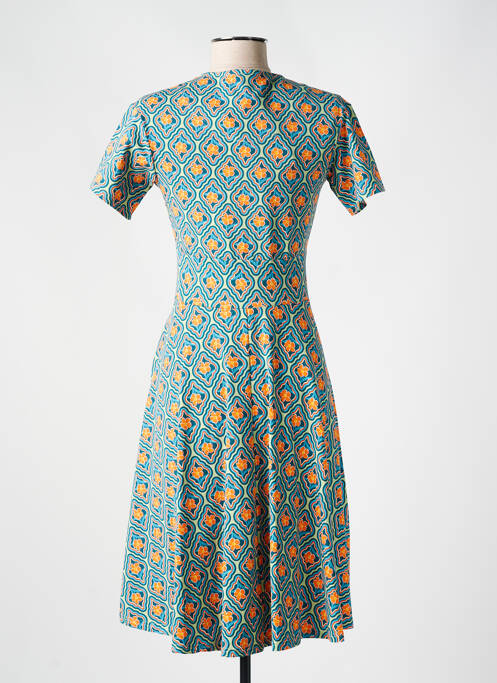 Rochie midi verde BLUTSGESCHWISTER femeie