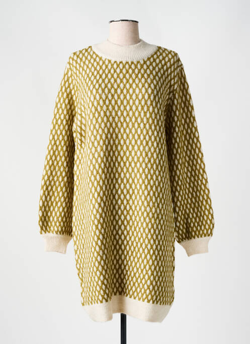 Rochie pulover verde ICHI femeie