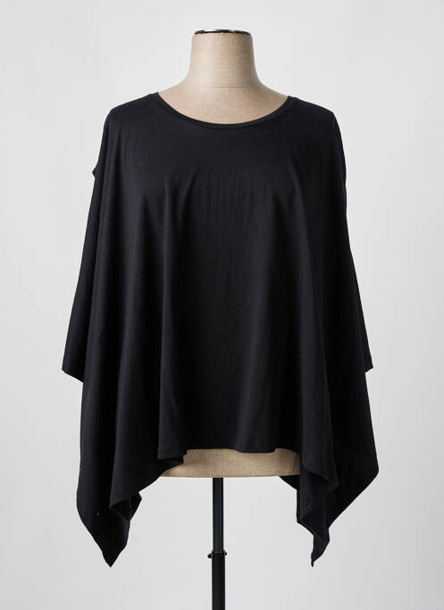 Tunică mâneci scurte negru BSB femeie