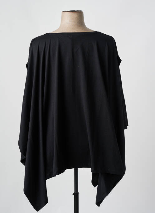 Tunică mâneci scurte negru BSB femeie