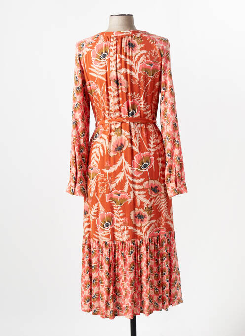 Rochie lungă portocaliu WHITE STUFF femeie