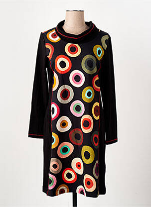 Rochie midi negru DOLCEZZA femeie