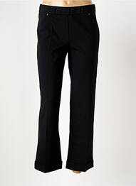 Pantalon 7/8 elasticitate mărime normală negru BARILOCHE femme