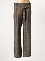 Pantalon larg mărime normală mărime normală auriu HBT femme