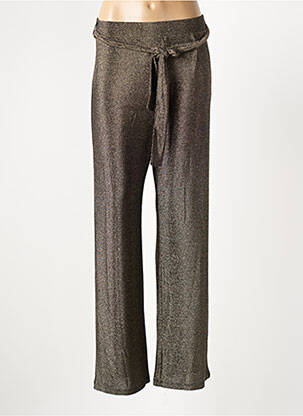 Pantalon larg auriu HBT femeie