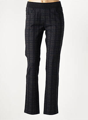 Pantalon slim talie elastică negru BARILOCHE femeie