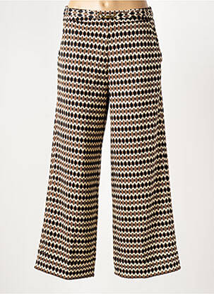 Pantalon larg maro SURKANA femeie