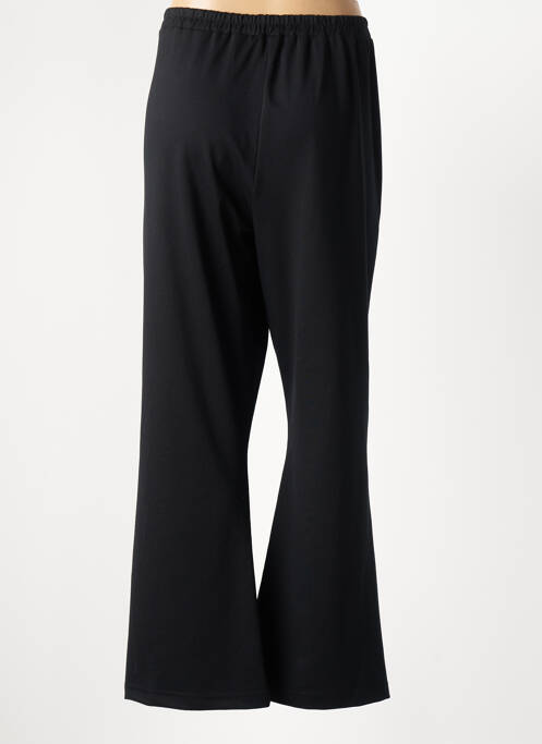 Pantalon larg negru FRANCK ANNA femeie