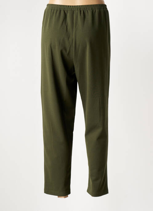 Pantalon slim verde FRANCK ANNA femeie