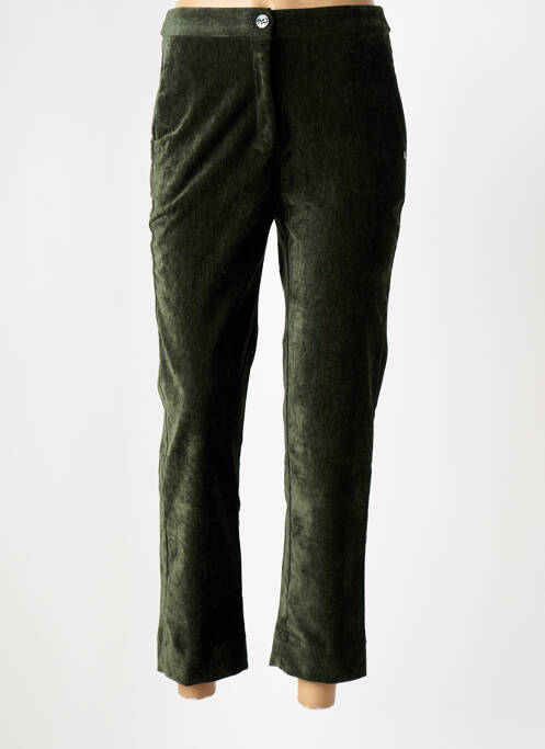 Pantalon 7/8 elasticitate mărime normală verde SURKANA femme