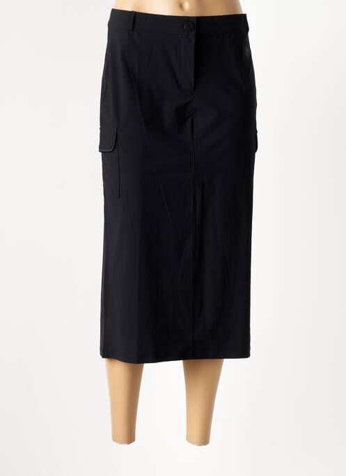 Fustă midi negru HBT femeie