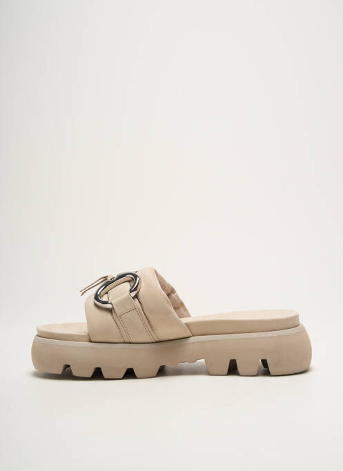 Mulete/Saboți bej KENNEL UND SCHMENGER femeie