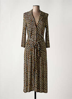 Rochie lungă maro SIYU femeie