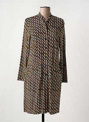 Rochie midi maro SIYU femeie