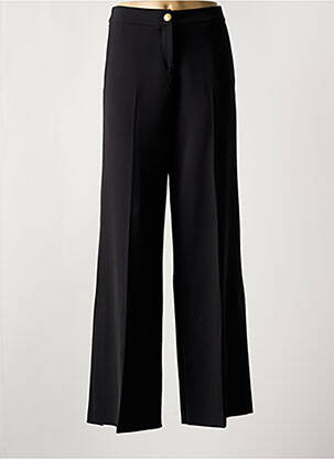 Pantalon larg negru NENETTE femeie