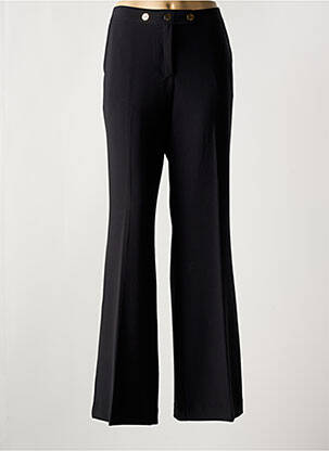 Pantalon larg negru NENETTE femeie
