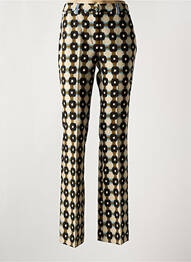 Pantalon slim țesătură poplin mărime normală verde MALIPARMI femme