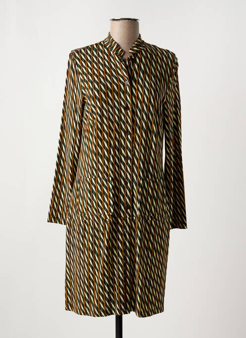 Rochie midi maro SIYU femeie