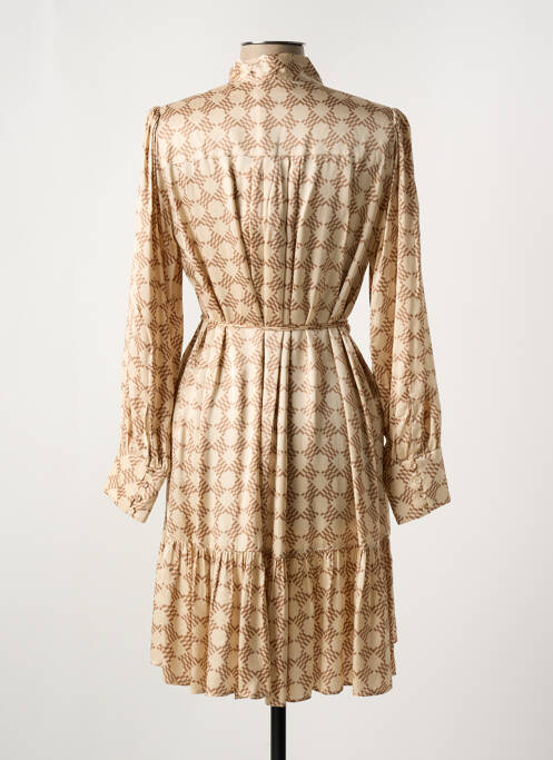 Rochie midi bej NENETTE femeie